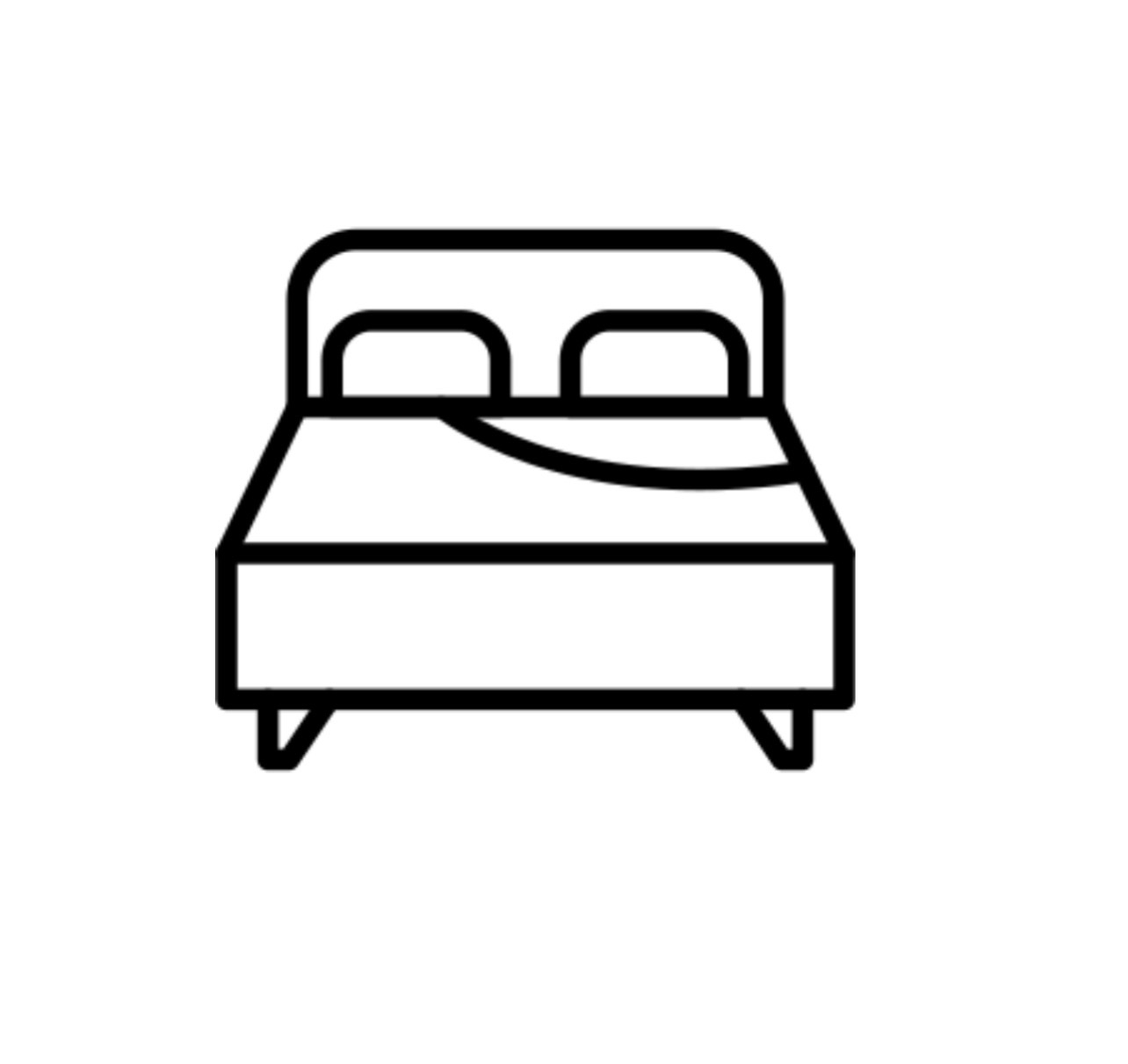 Cama doble de 1,50 cm