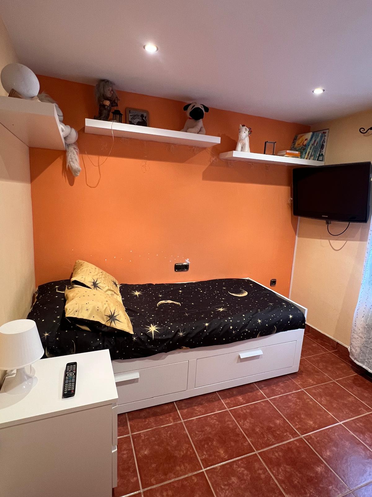 Habitación individual, decoración infantíl